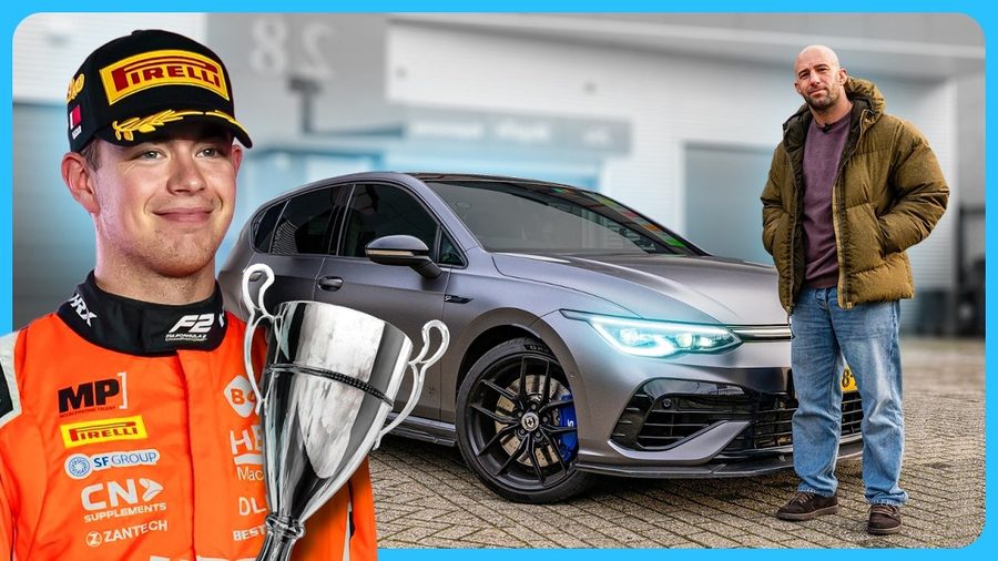 De auto van Richard Verschoor
